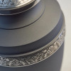 Grecian Rustic Pewter Urn
