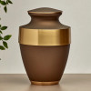 Lineas Rustic Bronze Urn