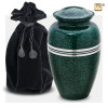 Speckled Emerald Urn