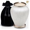 Simplicity Pearl White Urn