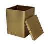 Sheet Bronze Snap-Top Cremation Urn - 7"