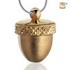 Pendant Acorn Gold Vermeil Two Tone