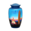 Surfers Respite Hand Painted Urn
