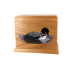 Loon Oak Cremation Urn