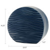 Windham Soft Waves Glossy Blue Urn