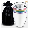 Pride Rainbow Keepsake Urn