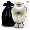 Elegant Floral Keepsake Urn