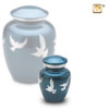 Divine Flying Doves Keepsake Urn