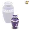 Awareness Purple Keepsake Urn