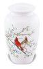 Cardinal on Limb Theme Series Urn