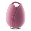 Pink and Polished Silver Tulip Standard Adult Cremation Urn