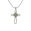 Pewter Pendant Infinity Cross