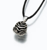 Sterling Silver Rose Pendant