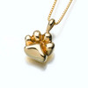 Sterling Silver Paw Pendant