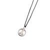 Pewter Peace Sign Pendant