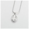 Peace Sign Pendant - 2 Finishes
