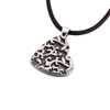 Pewter Heart w/ Filigree Pendant