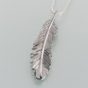 Sterling Silver Feather Pendant