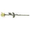 Yellow Rose Brass Keepsake Urn