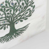 Monumental Memorials Tree of Life Green White Urn