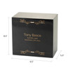 Monumental Memorials Scroll Gold Black Urn