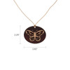 Woodland Butterfly Urn Pendant