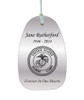 Marine Corp Memorial Wind Chime Cremation Urn