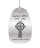 Celtic Cross Memorial Wind Chime Cremation Urn