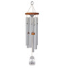 Cross and Flowers Memorial Wind Chime Cremation Urn