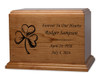 Clover Dexter Solid Cherry Cremation Urn