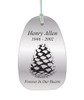 Pine Cone Memorial Wind Chime Cremation Urn