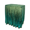 Velvet Portable Urn Display Table - 6 Colors