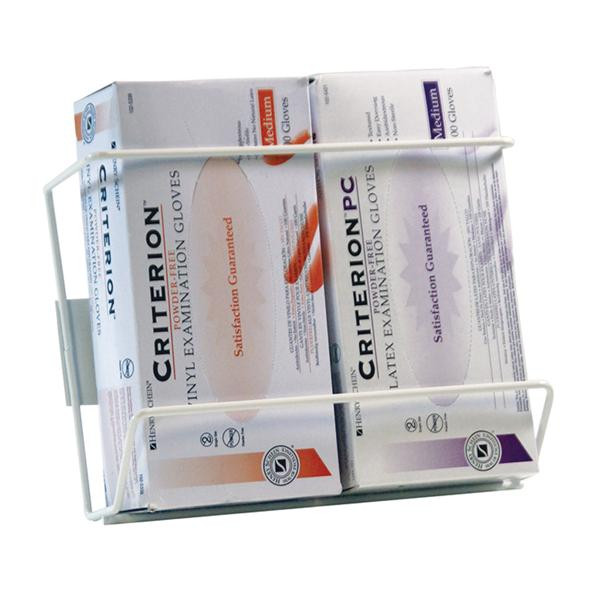 Medical Gloves Stock Your Home Triple Acrylic Gloves Dispenser - Wall Mount Tissue & Glove Holder Triple Glove Dispenser