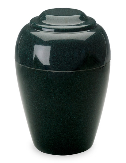 Grecian Sea Holly Green Cultured Marble Urn