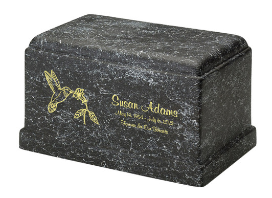 Olympus Nocturne Cultured Marble Urn