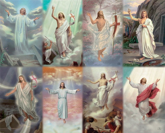 M-107 Risen Christ Assorted