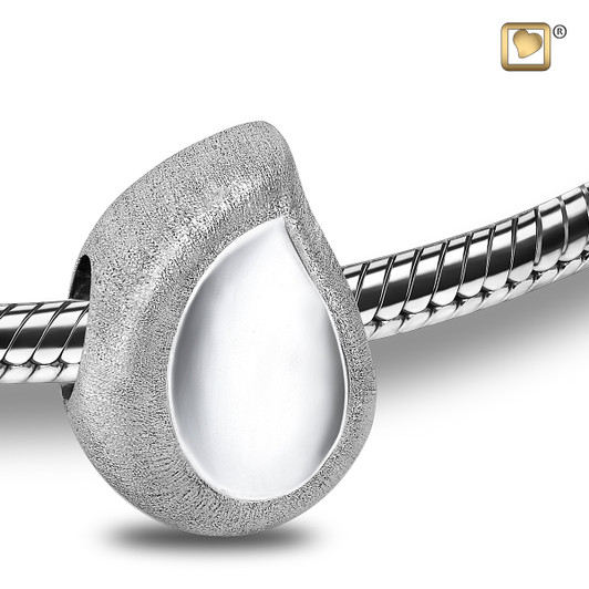 TearDrop Two Tone Cremation Bead