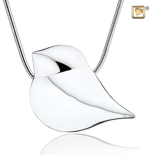 Pendant SoulBird Rhodium Plated