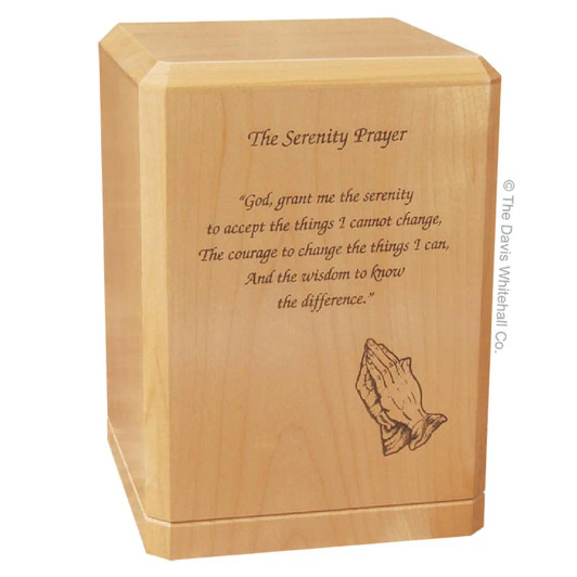 Serenity Prayer Urn