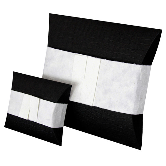 Journey Embossed Black Biodegradable Cremation Urn