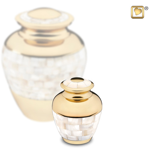Mother of Pearl Keepsake Urn