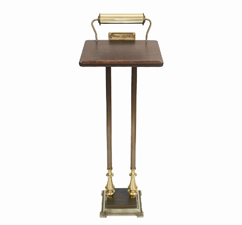 Register Stand with Bronze Finish