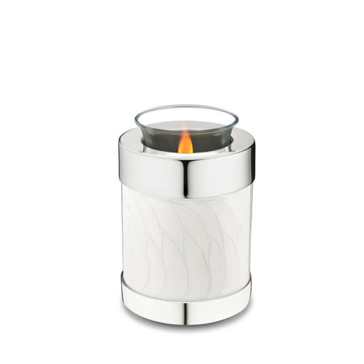 Blessing Pearl Silver Tealight - Sale - Cremation Urn