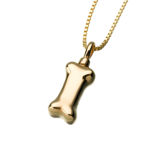 Dog Bone Pendant - 2 Finishes