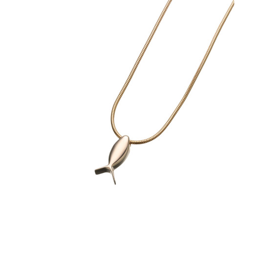 Fish (Ichthus) Pendant - 2 Finishes