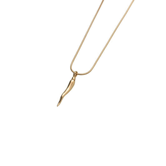 Italian Horn Pendant - 2 Finishes