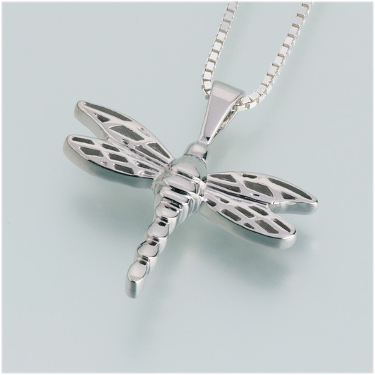 Sterling Silver Small Dragonfly Pendant