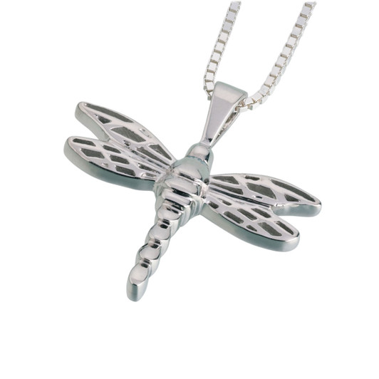 Sterling Silver Small Dragonfly Pendant