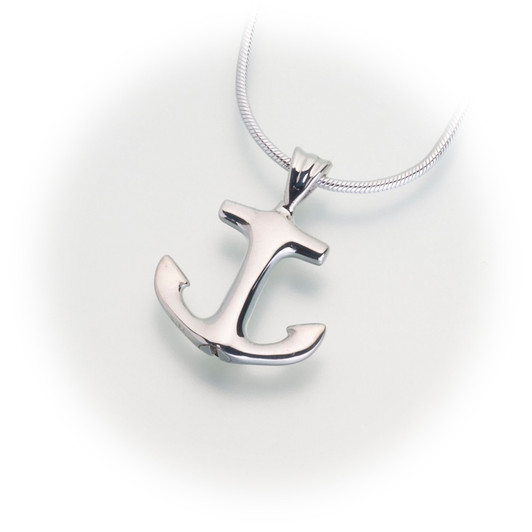 Sterling Silver Anchor Pendant