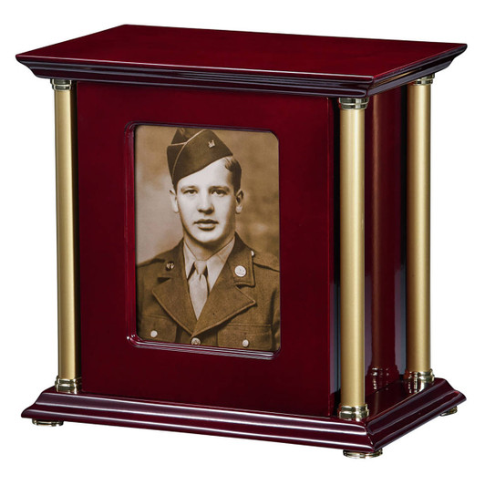 Allegiance - Photo urn w/ columns